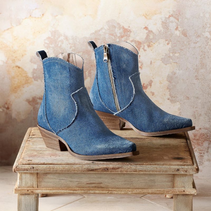 Denim Sojourner Boots
