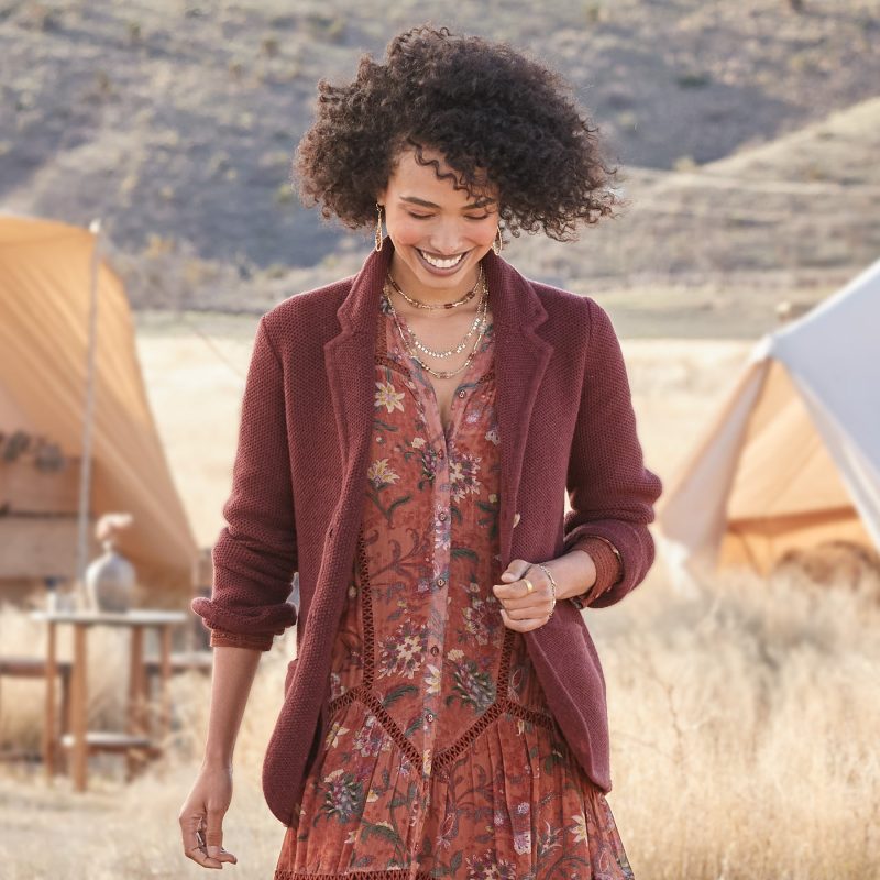 Ivy League Sweater Blazer. Petite