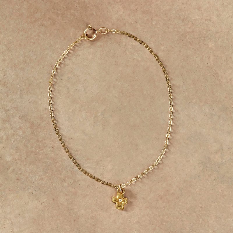 Gold Bright Faith Bracelet